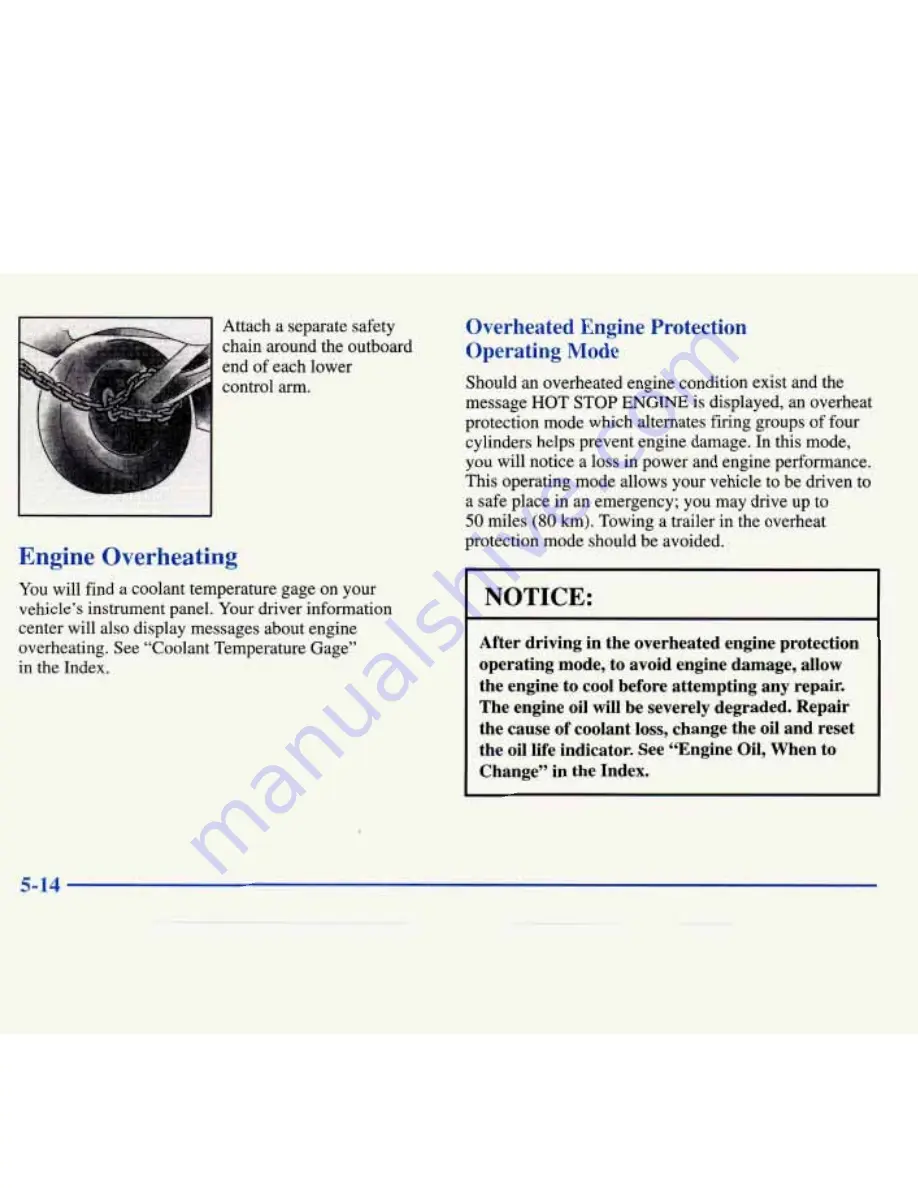 Oldsmobile 1998 Aurora Owner'S Manual Download Page 230