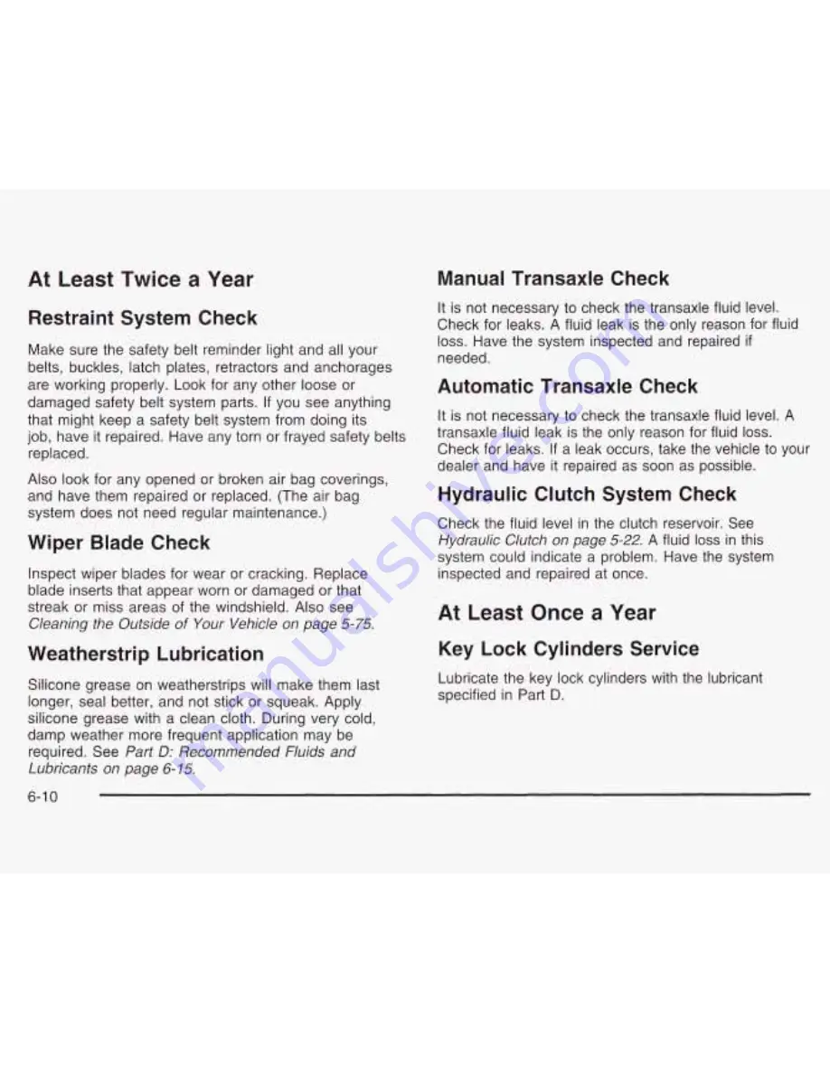 Oldsmobile 2003 Alero Owner'S Manual Download Page 313