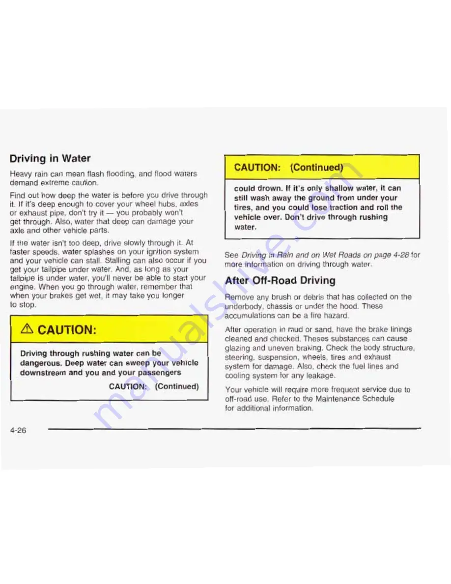 Oldsmobile 2003 Bravada Owner'S Manual Download Page 231