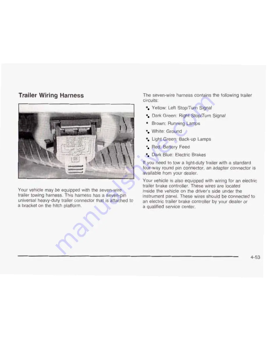 Oldsmobile 2003 Bravada Owner'S Manual Download Page 258