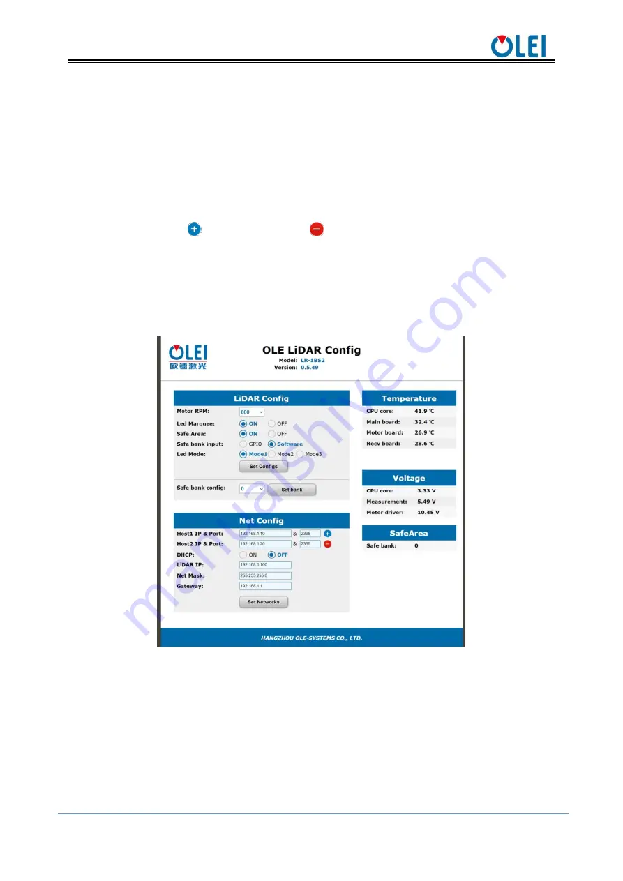 OLEI LR-1BS1 User Manual Download Page 9