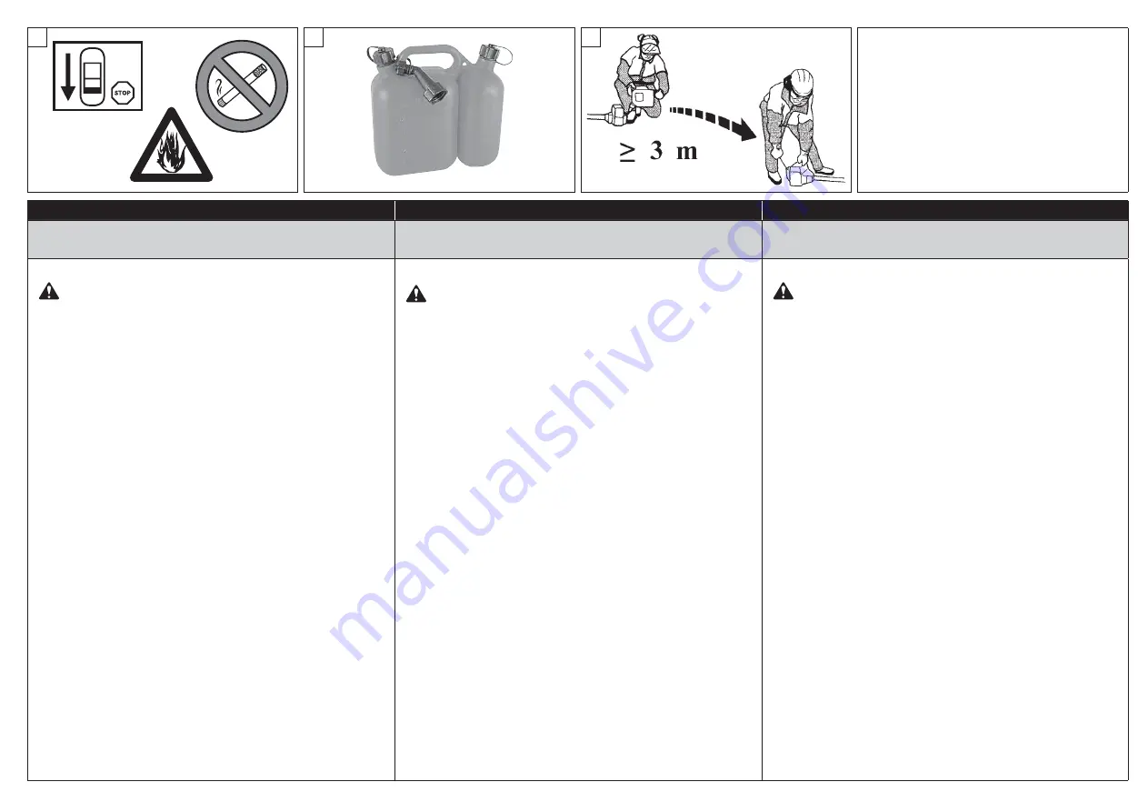 Oleo-Mac BC240H-HL Operators Instruction Book Download Page 16