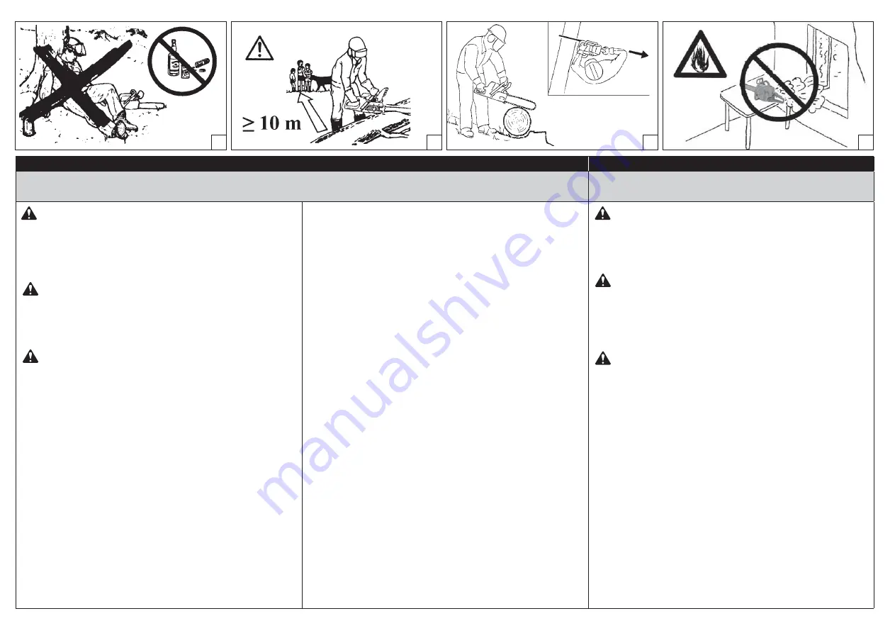 Oleo-Mac GS 44 Operators Instruction Book Download Page 6