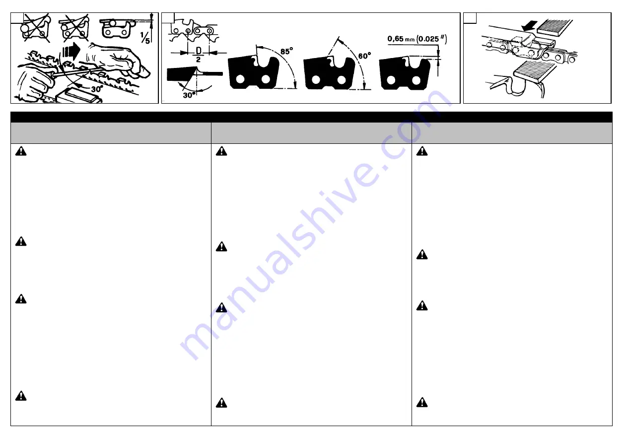 Oleo-Mac GS 650 Operator'S Manual Download Page 34