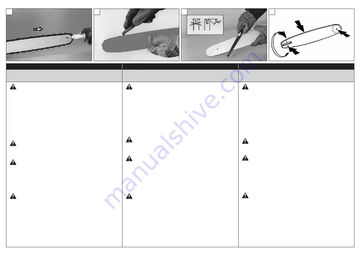 Oleo-Mac OM 2000E Operators Instruction Book Download Page 41