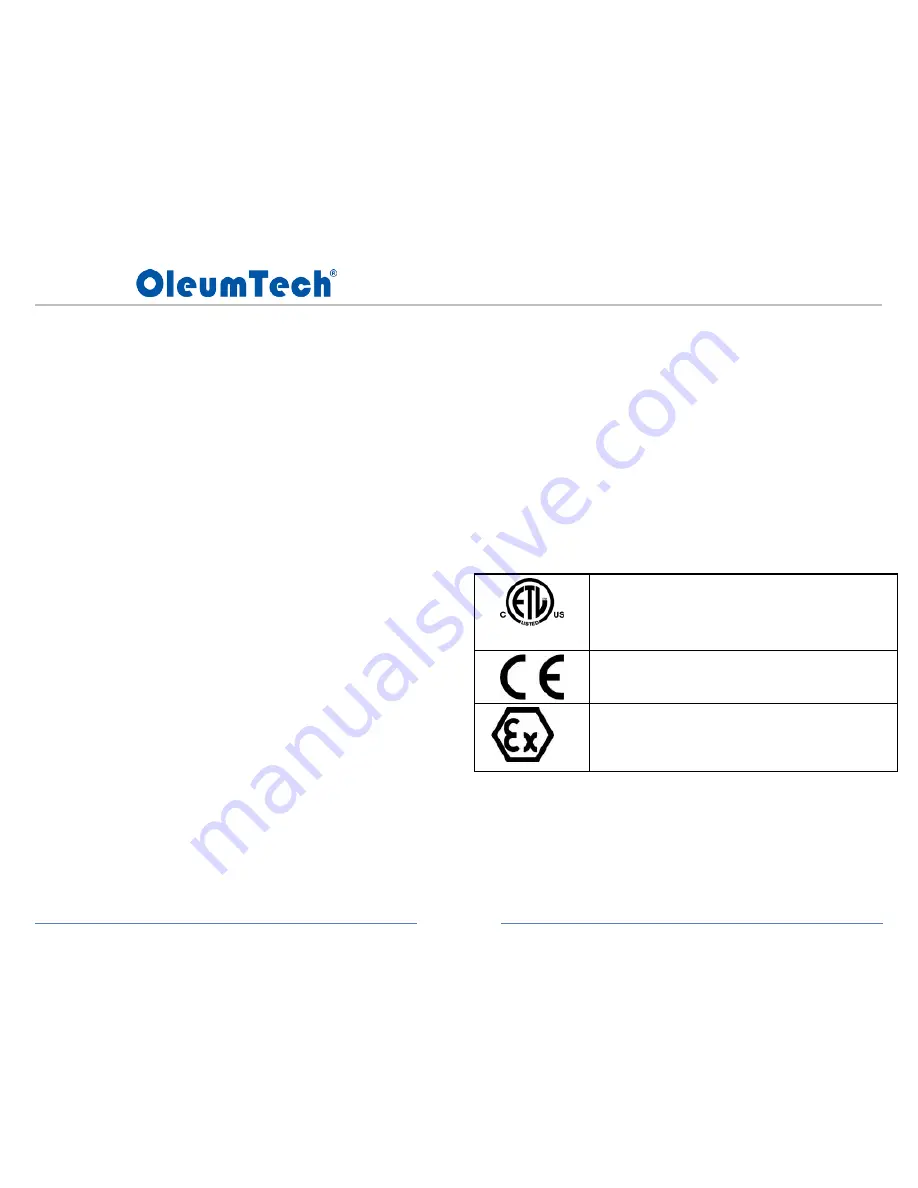 OleumTech WG-0900-DH3 User Manual Download Page 6