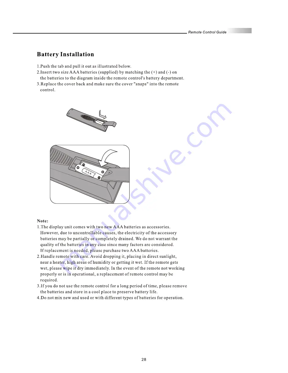 Olevia 226T User Manual Download Page 30