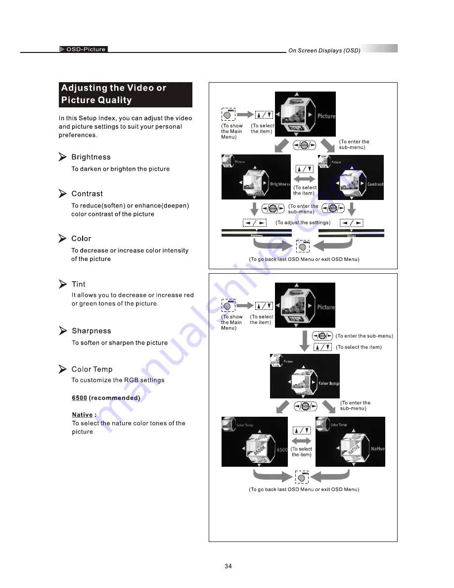 Olevia 226T User Manual Download Page 36