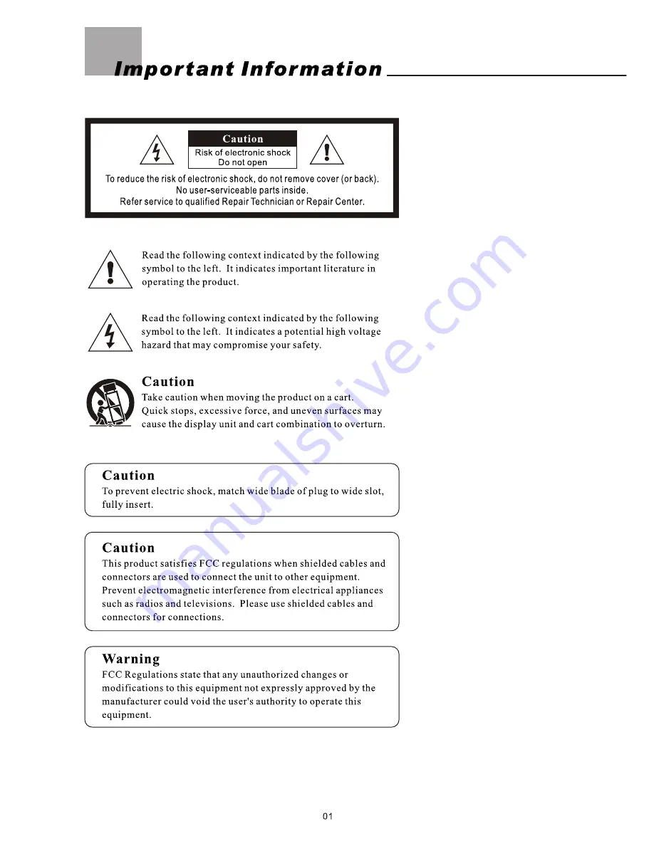 Olevia 527V User Manual Download Page 3