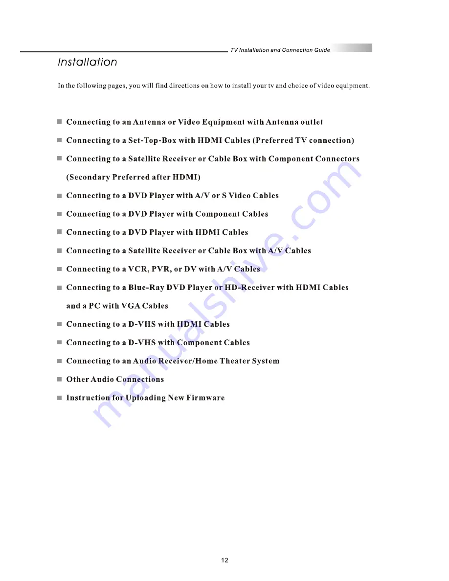 Olevia 527V User Manual Download Page 14