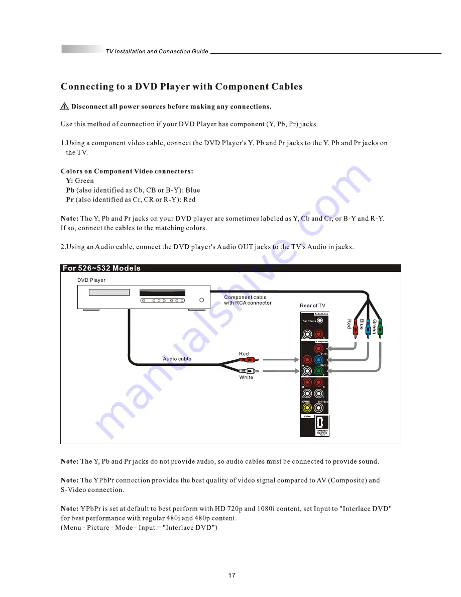 Olevia 527V User Manual Download Page 19