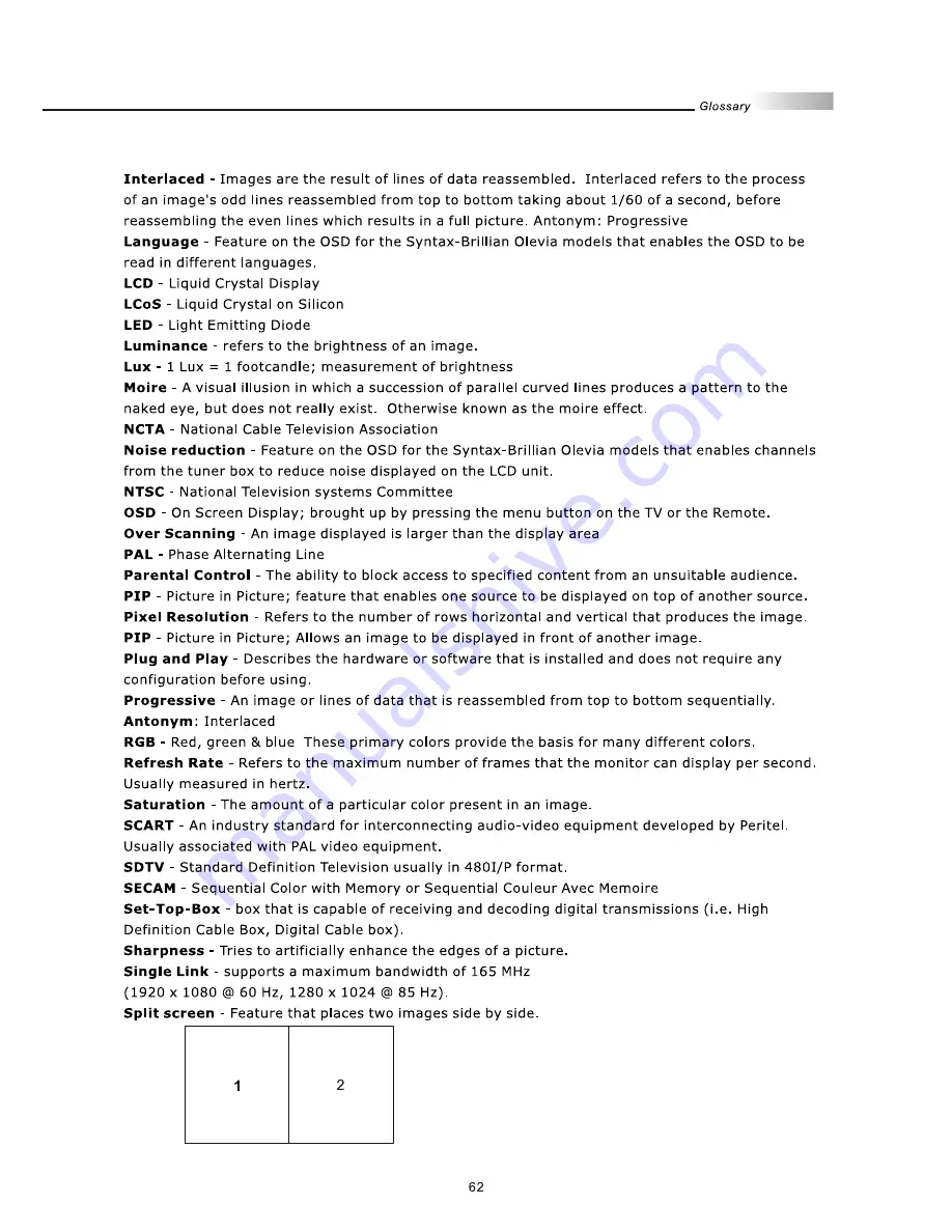 Olevia 527V User Manual Download Page 64