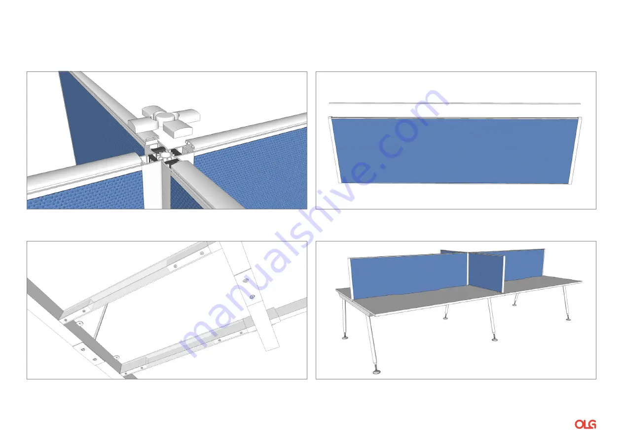 OLG COSMIC DESK Installation Manual Download Page 5