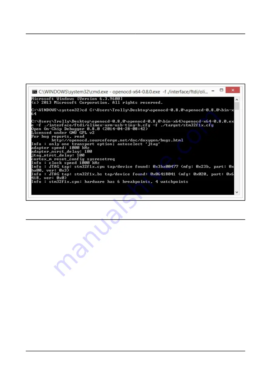 OLIMEX ARM-USB-OCD User Manual Download Page 22