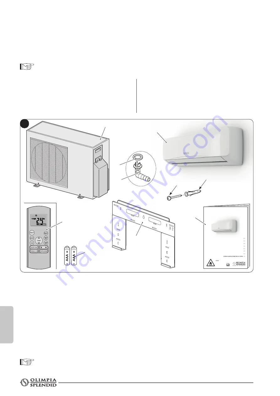 Olimpia splendid ALYAS E INVERTER 9 Скачать руководство пользователя страница 258