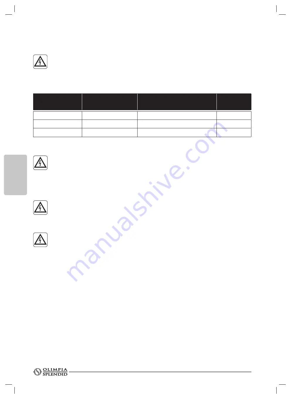 Olimpia splendid Alyas Pro E Inverter 12 Instructions For Use And Maintenance Manual Download Page 160