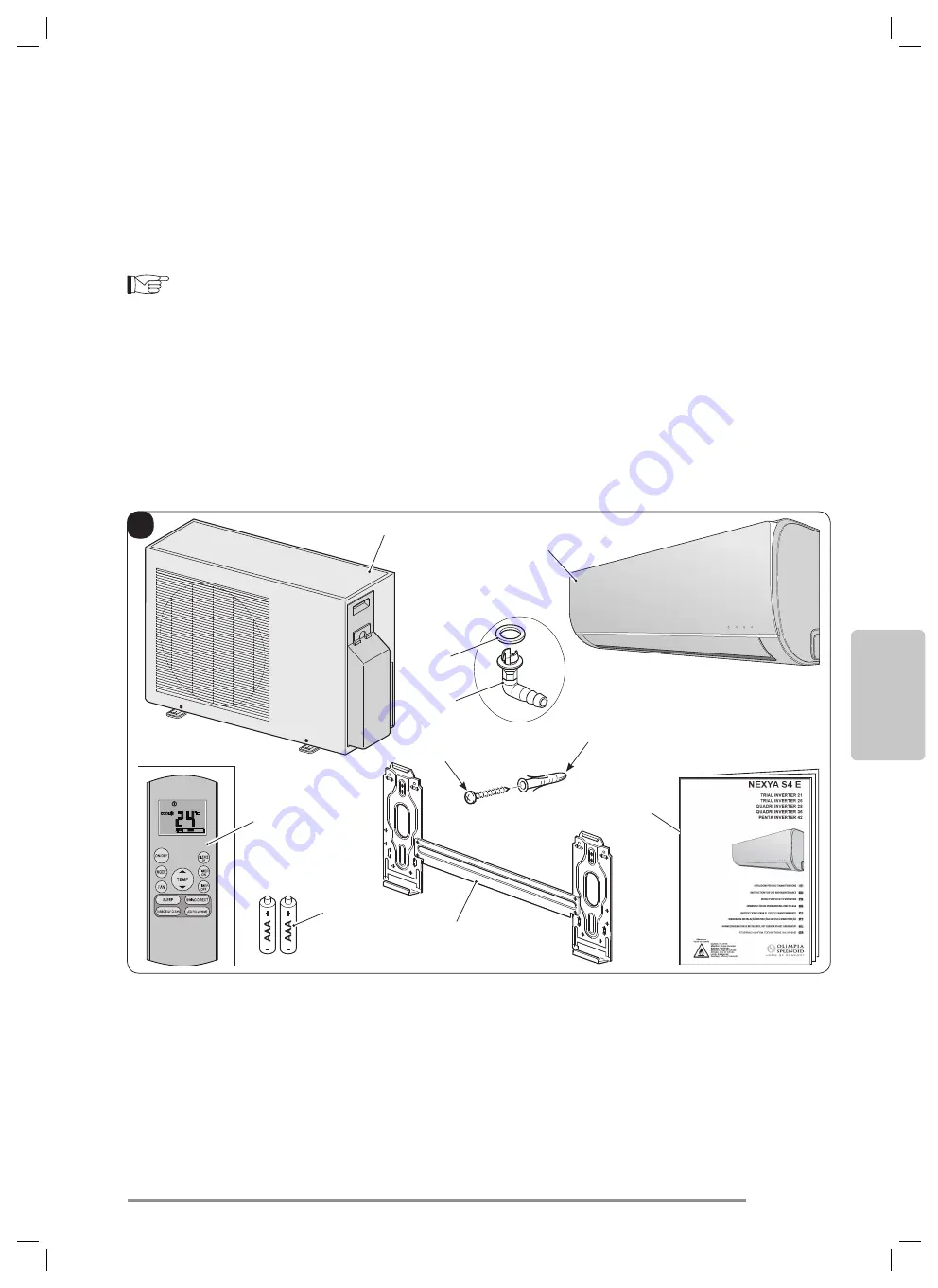 Olimpia splendid Alyas Pro E Inverter 12 Instructions For Use And Maintenance Manual Download Page 183