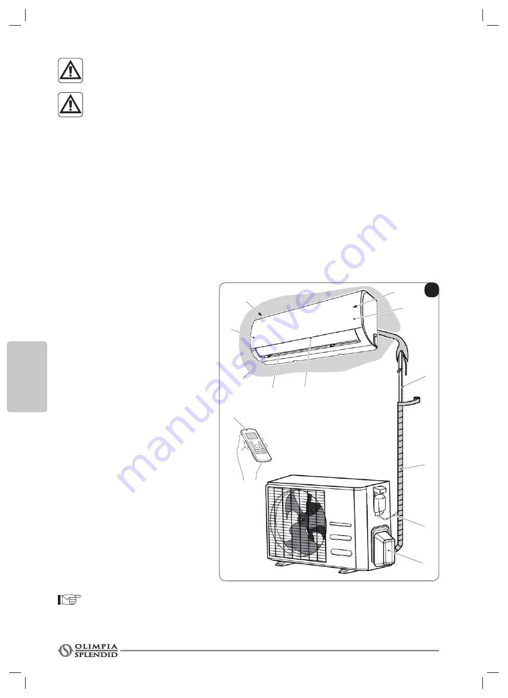 Olimpia splendid Alyas Pro E Inverter 12 Instructions For Use And Maintenance Manual Download Page 202