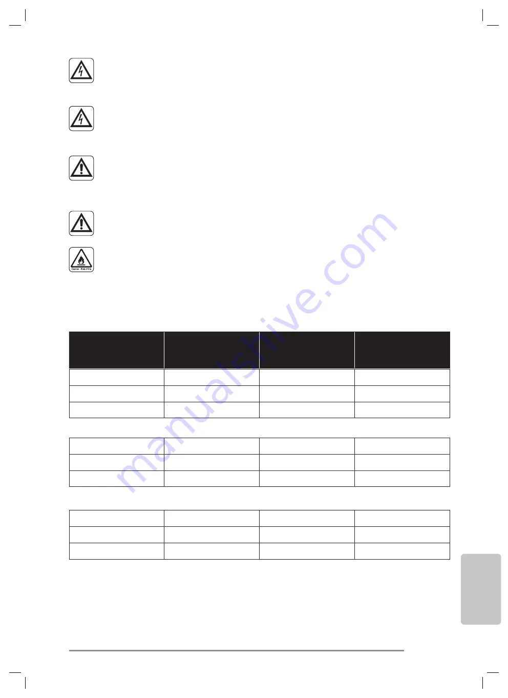 Olimpia splendid Alyas Pro E Inverter 12 Instructions For Use And Maintenance Manual Download Page 305