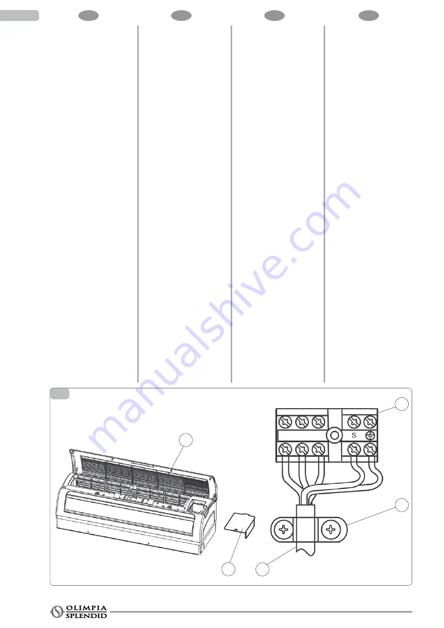 Olimpia splendid ARYAL S1 INVERTER 10 Instructions For Installation, Use And Maintenance Manual Download Page 62