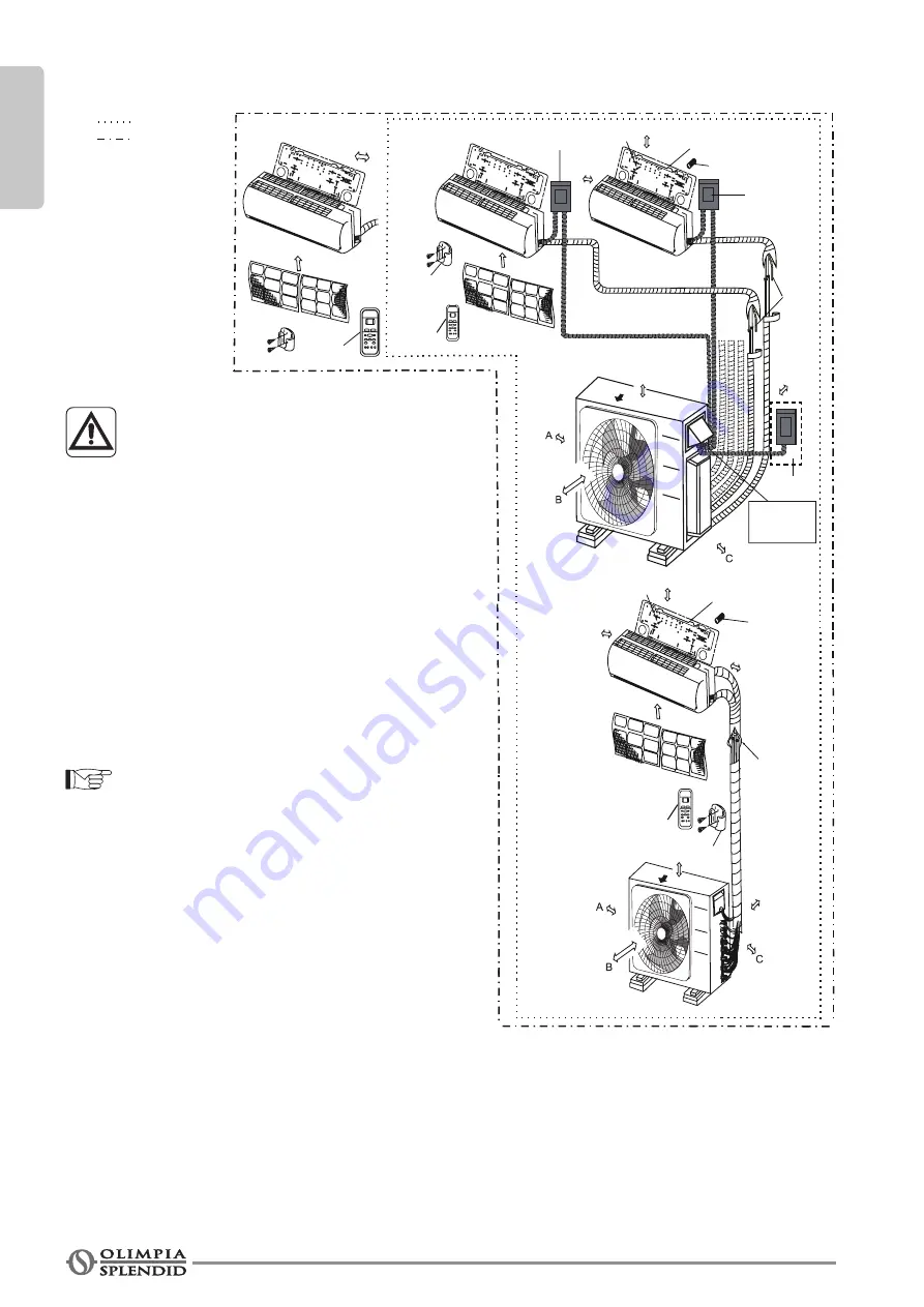 Olimpia splendid ARYAL S2 E Instructions For Use And Maintenance Manual Download Page 20