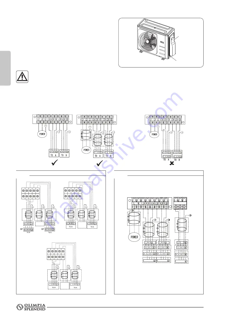 Olimpia splendid ARYAL S2 E Instructions For Use And Maintenance Manual Download Page 54