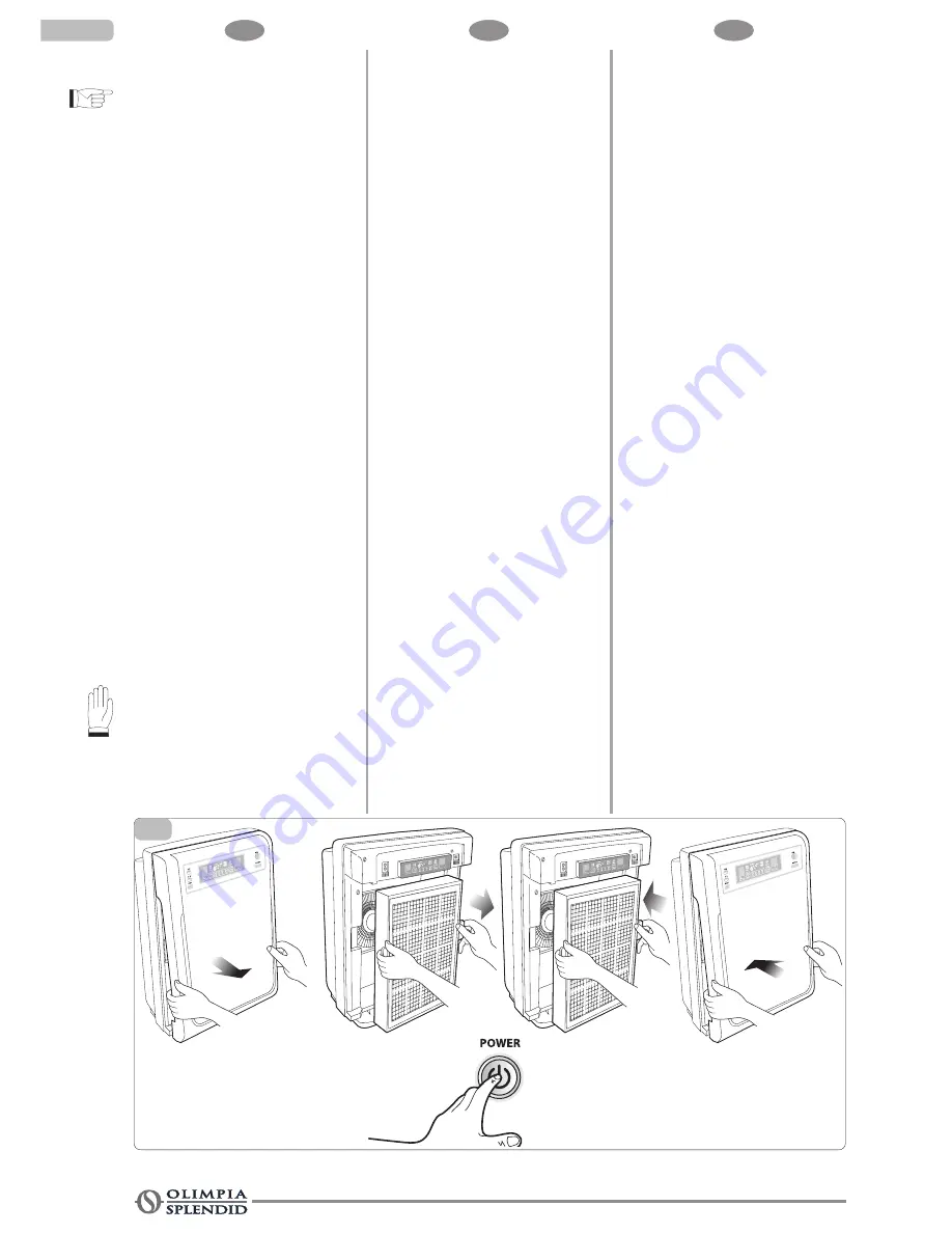 Olimpia splendid AURA Instructions For Installation, Use And Maintenance Manual Download Page 8