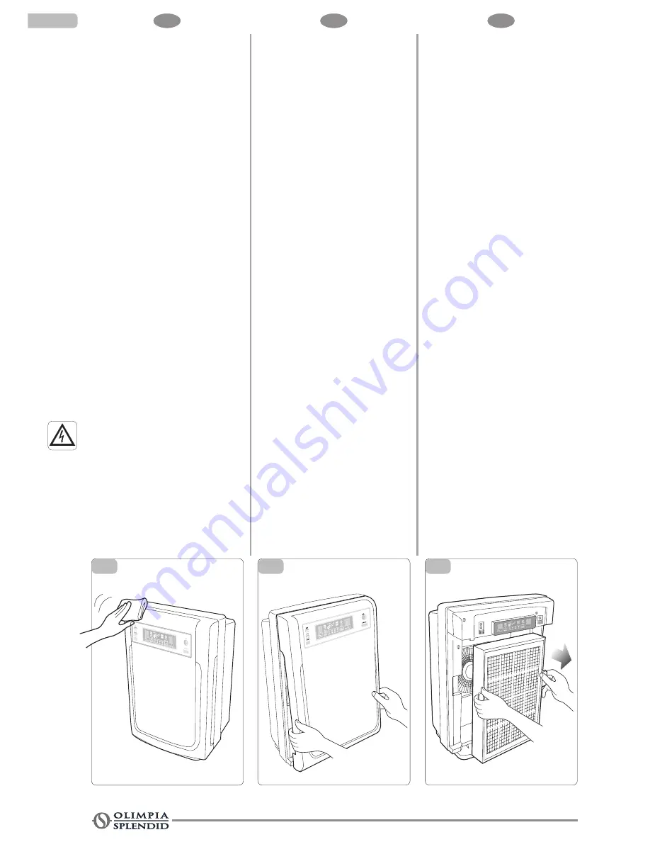 Olimpia splendid AURA Instructions For Installation, Use And Maintenance Manual Download Page 16