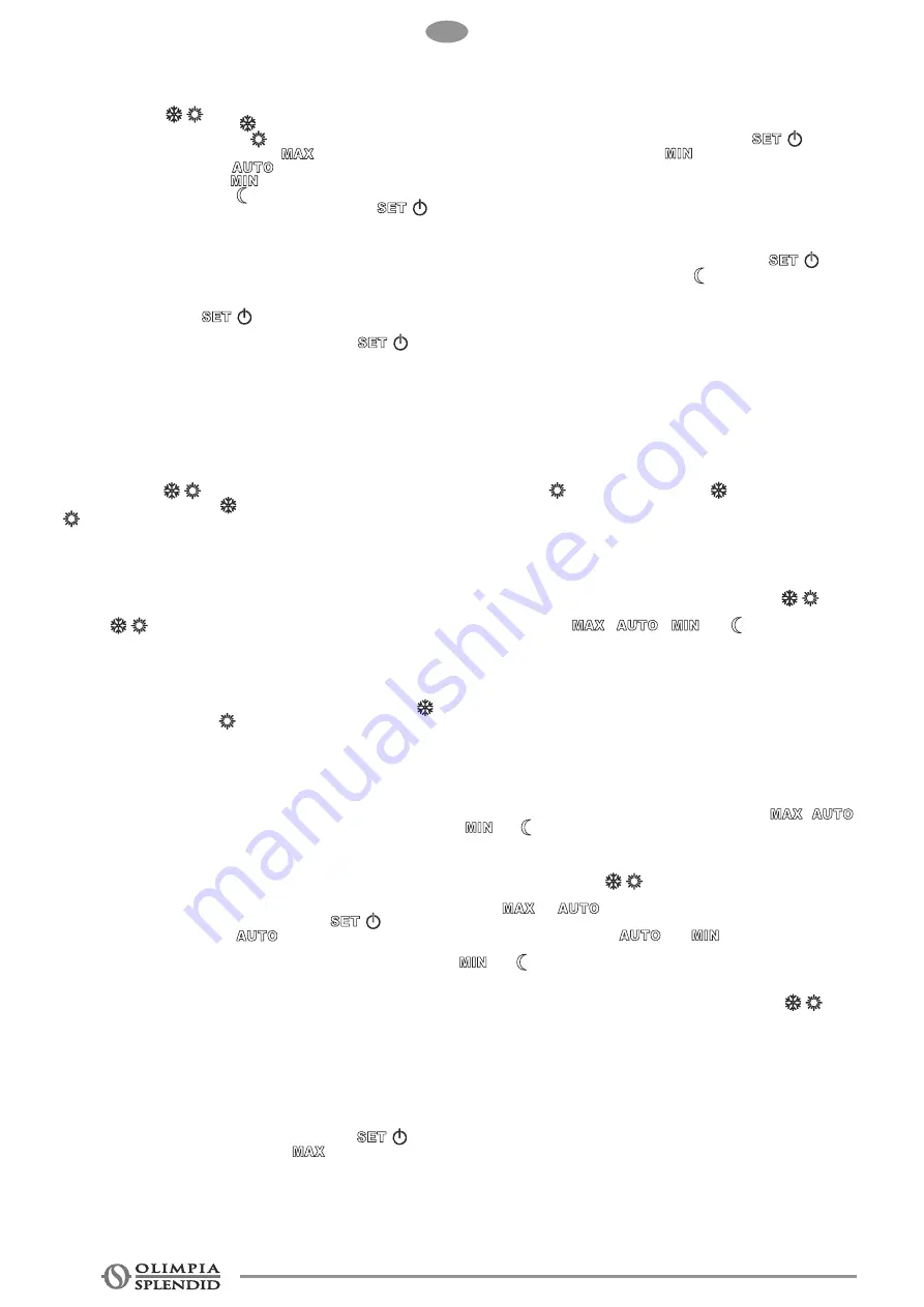 Olimpia splendid Bi2 B0659 Instructions For Mounting And Use Download Page 22