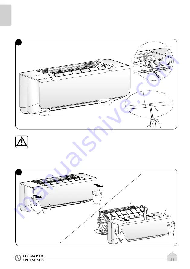 Olimpia splendid Bi2 WALL AR 1000 Instructions For Use And Maintenance Manual Download Page 24