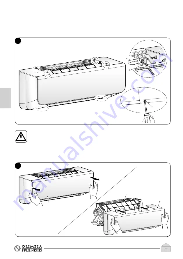 Olimpia splendid Bi2 WALL AR 1000 Instructions For Use And Maintenance Manual Download Page 136