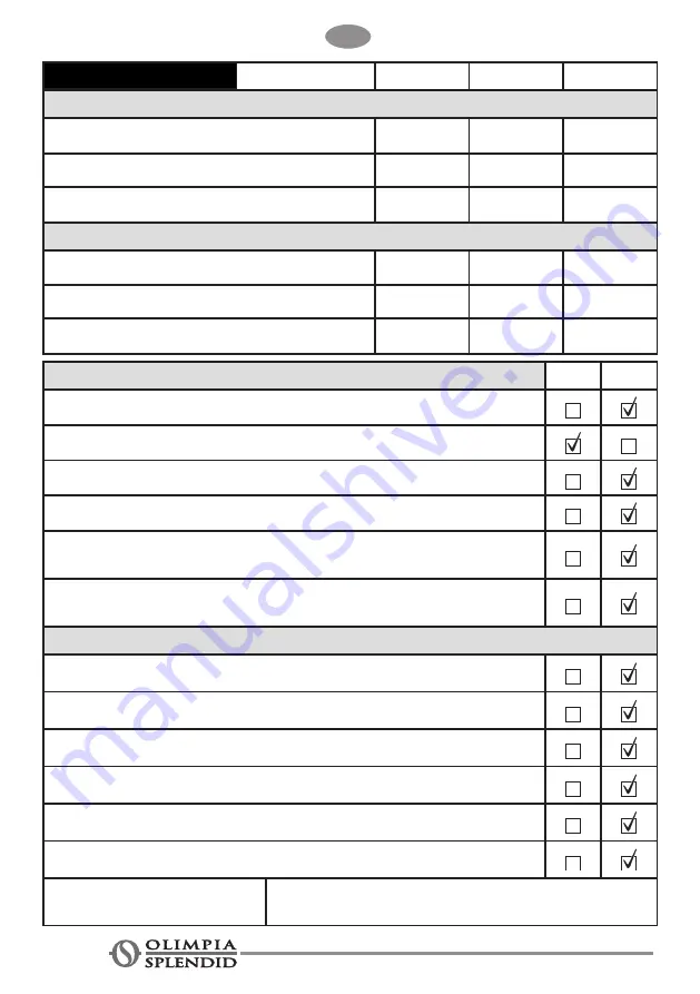 Olimpia splendid CALDO HALOGEN 4 Instructions For Installation, Use And Maintenance Manual Download Page 24