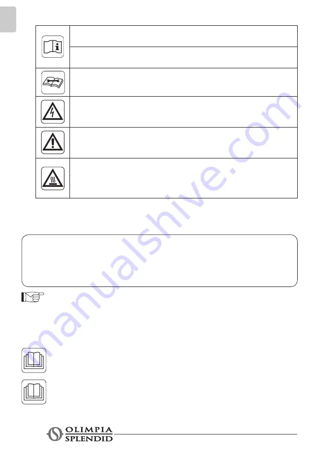 Olimpia splendid Caldo Relax Instructions For Use And Maintenance Manual Download Page 6