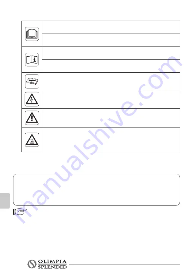 Olimpia splendid CALDO SKY Instructions For Use And Maintenance Manual Download Page 198