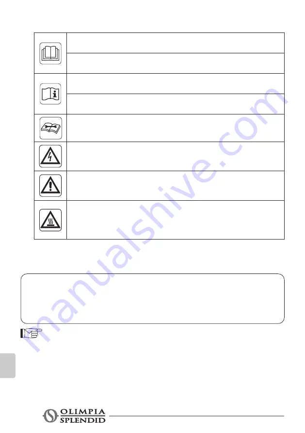 Olimpia splendid CALDO SKY Instructions For Use And Maintenance Manual Download Page 230