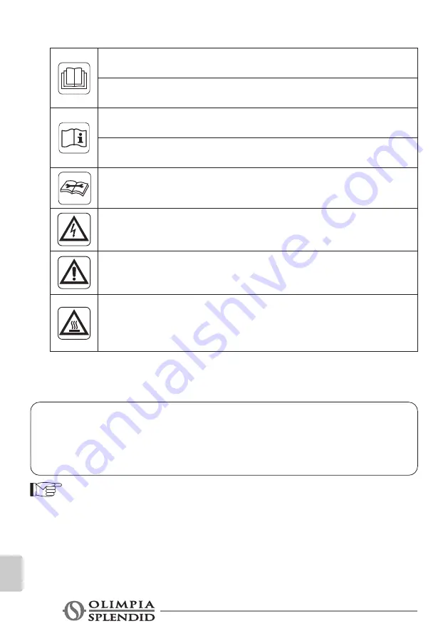 Olimpia splendid CALDO SKY Instructions For Use And Maintenance Manual Download Page 246