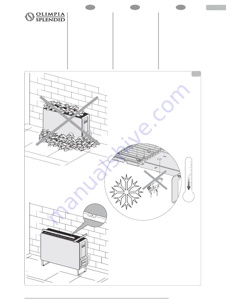 Olimpia splendid DC 10 HP Instructions For Installation & Use Download Page 33