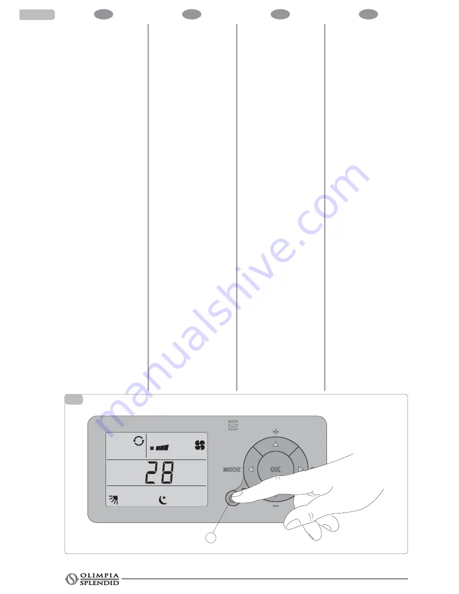 Olimpia splendid DC 10 HP Instructions For Installation & Use Download Page 70