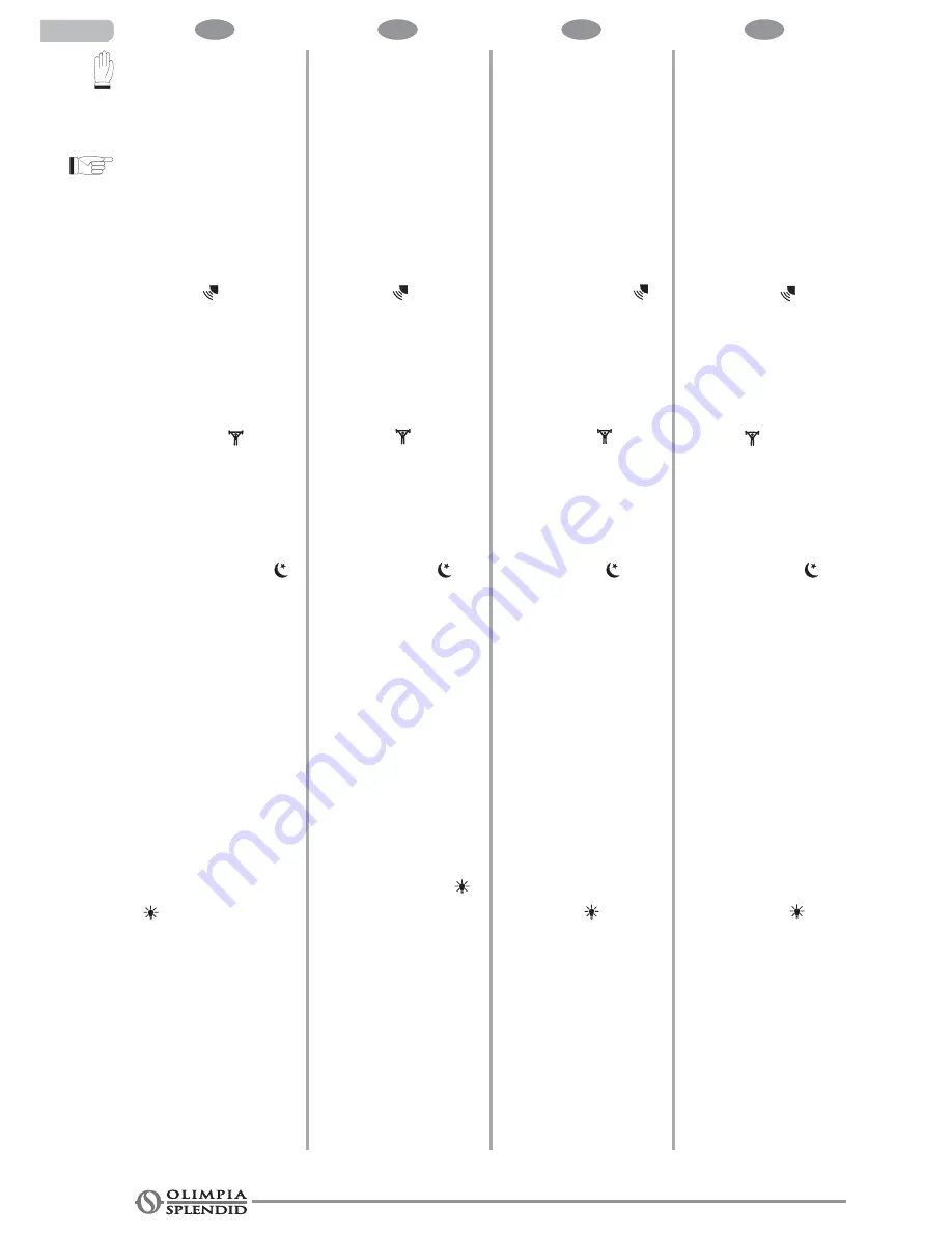 Olimpia splendid DC 10 HP Instructions For Installation & Use Download Page 92