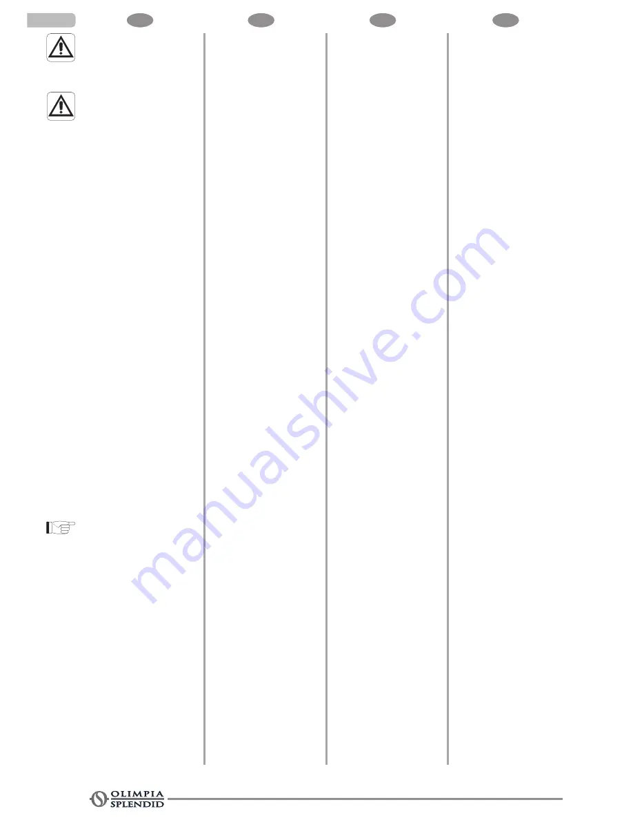 Olimpia splendid DC 12 HP Instructions For Installation, Use And Maintenance Manual Download Page 12