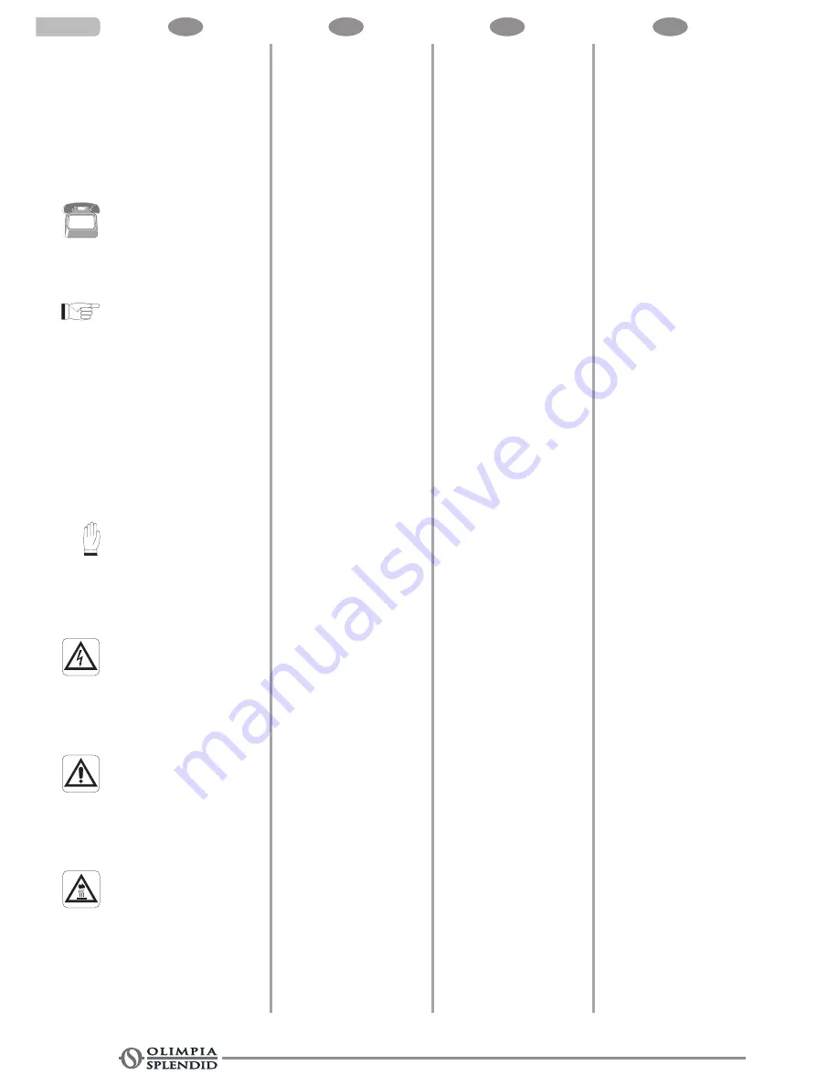 Olimpia splendid DC 12 HP Instructions For Installation, Use And Maintenance Manual Download Page 16