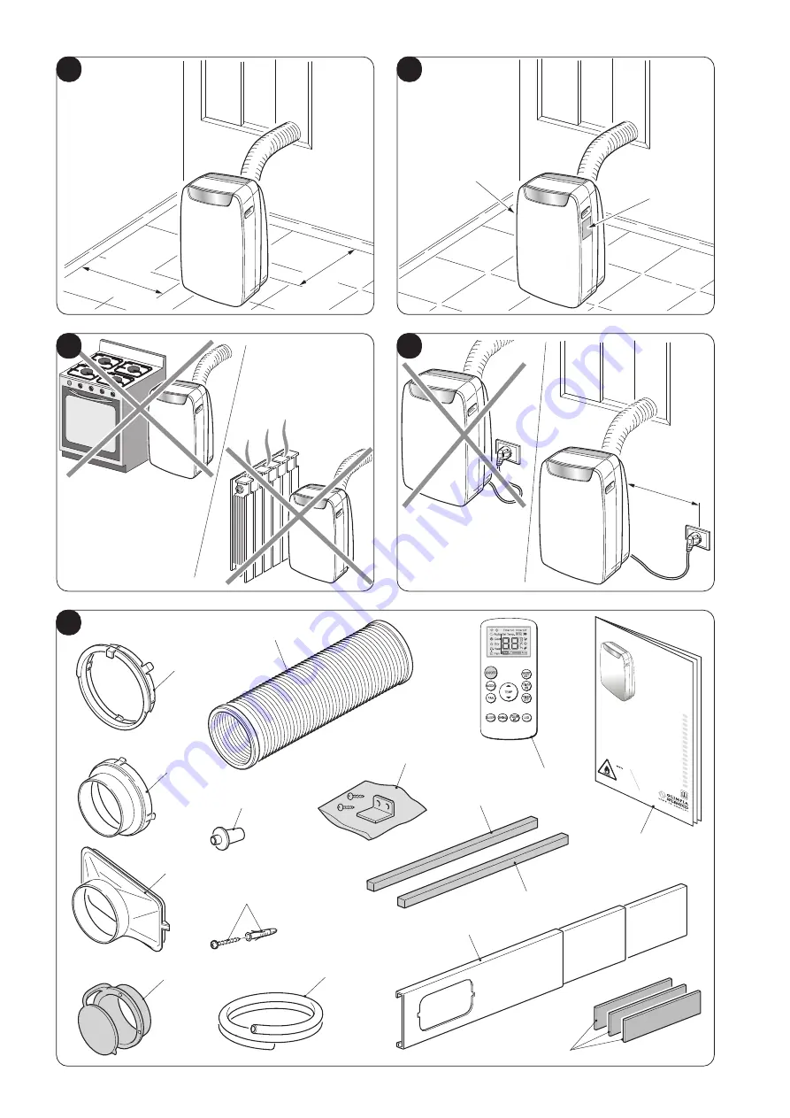 Olimpia splendid DOLCECLIMA AIR PRO Instructions For Use And Maintenance Manual Download Page 8