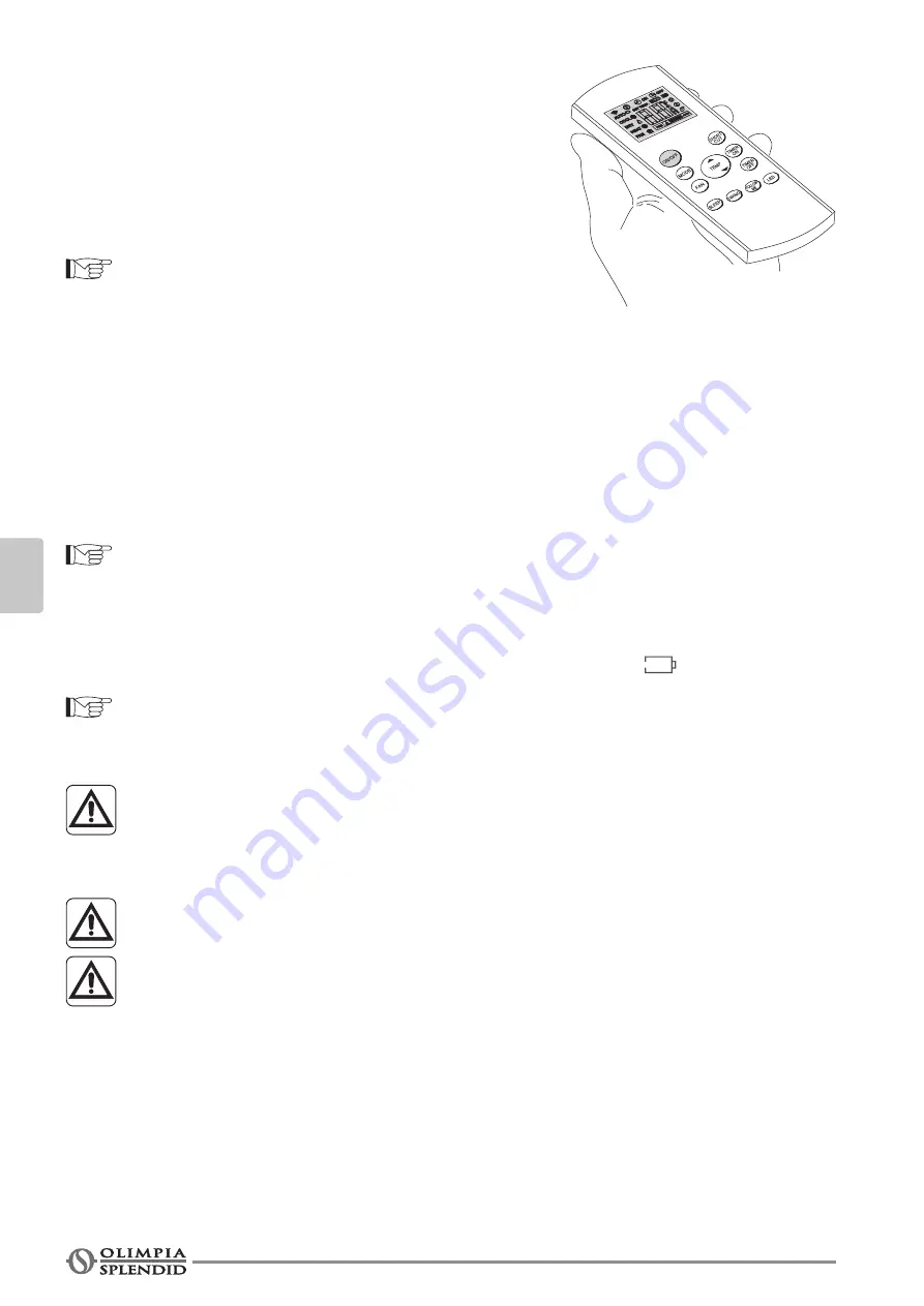 Olimpia splendid DOLCECLIMA AIR PRO Instructions For Use And Maintenance Manual Download Page 198