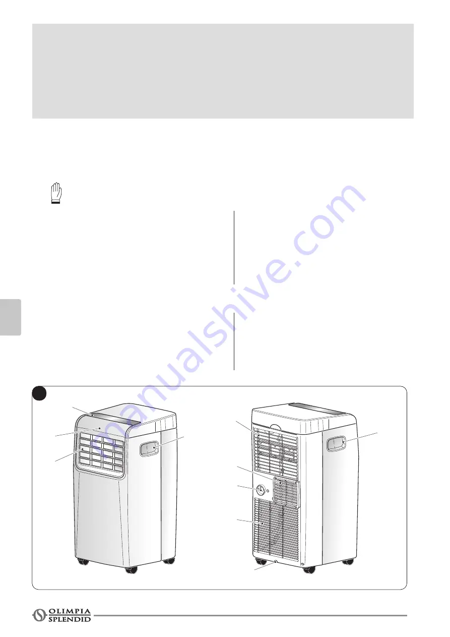 Olimpia splendid DOLCECLIMA Compact M Instructions For Use And Maintenance Manual Download Page 182