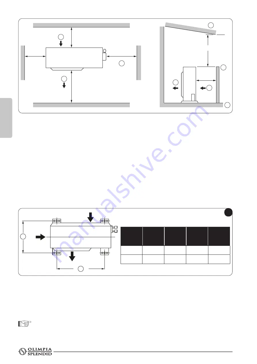 Olimpia splendid DUAL INVERTER 14 Instructions For Use And Maintenance Manual Download Page 120