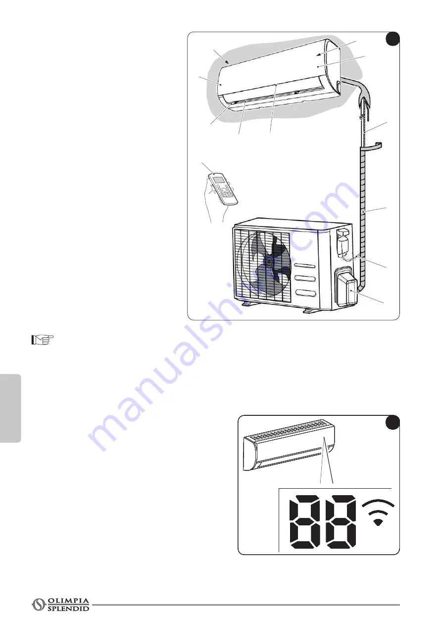 Olimpia splendid DUAL INVERTER 14 Скачать руководство пользователя страница 254