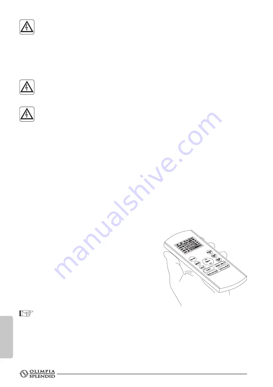 Olimpia splendid DUAL INVERTER 14 Instructions For Use And Maintenance Manual Download Page 336