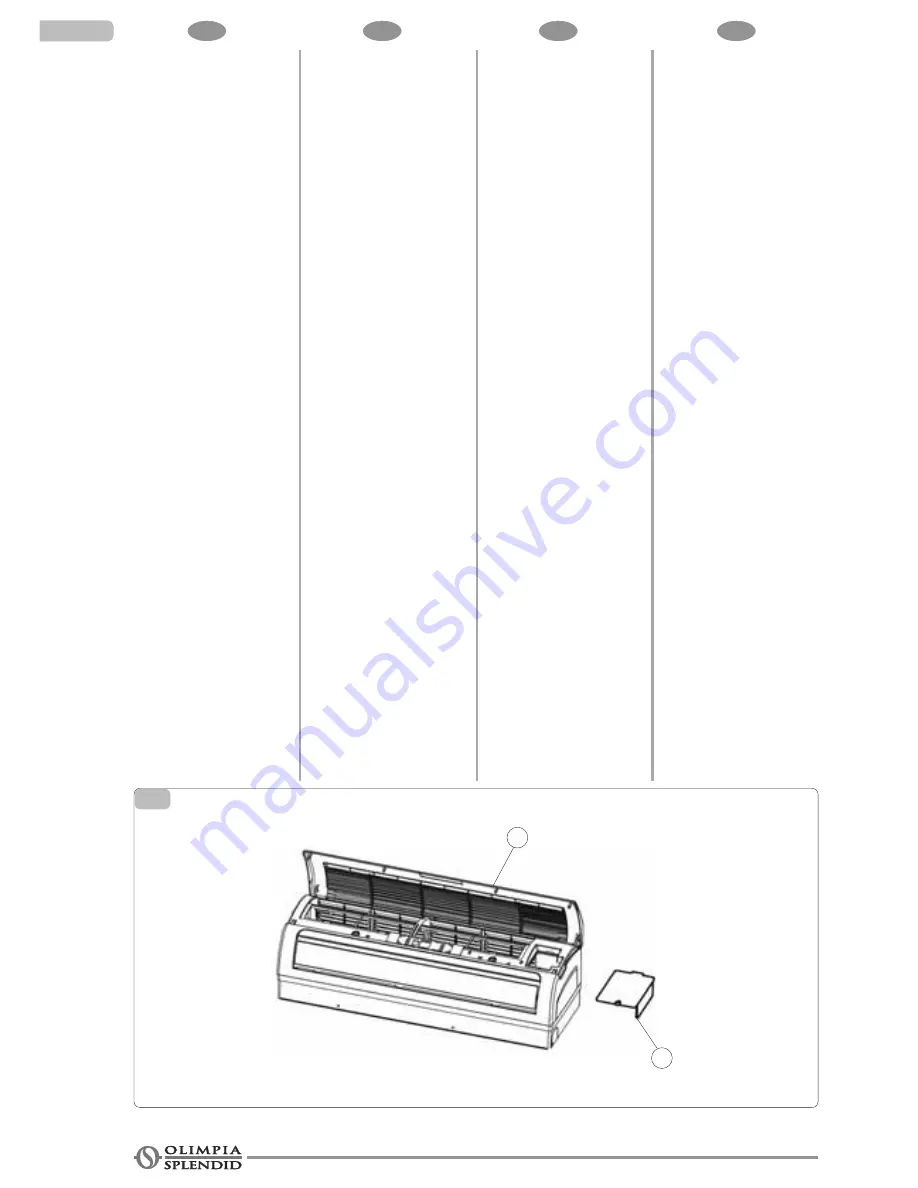 Olimpia splendid Nexya ECO Instructions For Installation, Use And Maintenance Manual Download Page 58