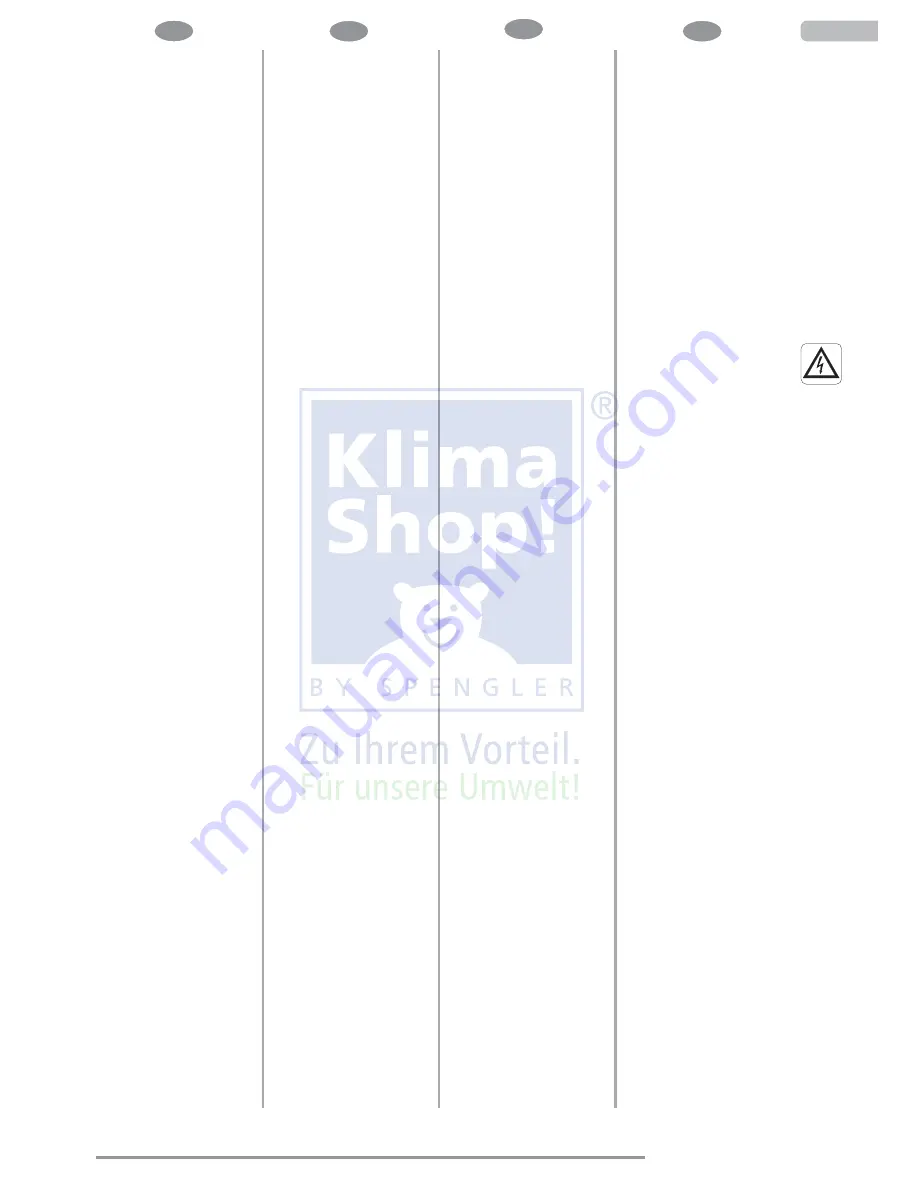 Olimpia splendid NEXYA S inverter 9HP Instructions For Installation, Use And Maintenance Manual Download Page 27