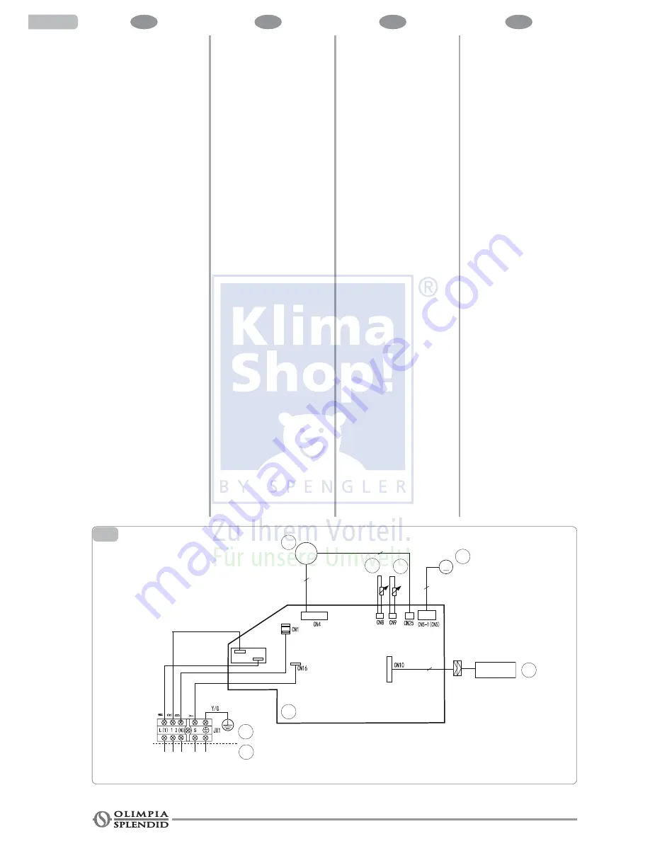 Olimpia splendid NEXYA S inverter 9HP Instructions For Installation, Use And Maintenance Manual Download Page 132